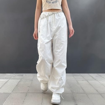 KMBANGI Baggy Cargo Pants for Women in Stylish Colors