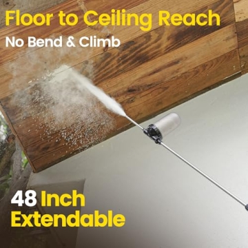 Relime Diatomaceous Earth Powder Duster - Adjustable Up to 4 FT for Easy Application