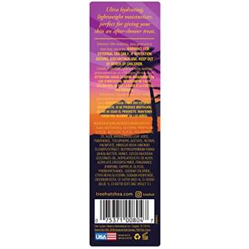 Tree Hut Shea Moisturizing Hydro-Light Gel, Ultra Hydrating for Nourishing Essential Body Care, Island Bliss, 6 Fluid Ounce