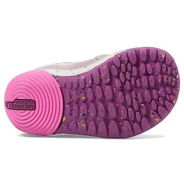 Merrell Bare Steps A83 Sneaker (Toddler), Lilac/Berry, 5.5 Wide US Unisex Little_Kid