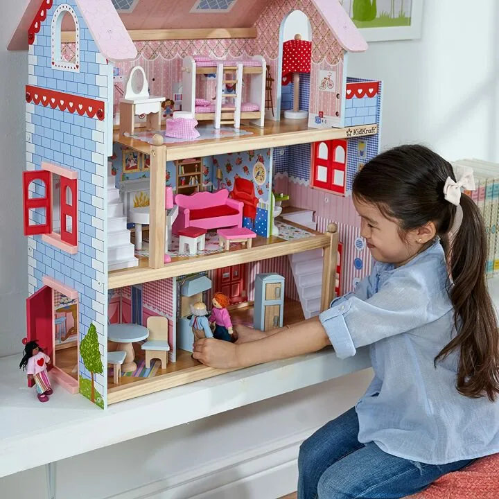 KidKraft Chelsea Doll Cottage - Perfect Gift for Kids
