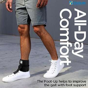 Ossur Foot-Up Drop Foot Brace for Ultimate Comfort