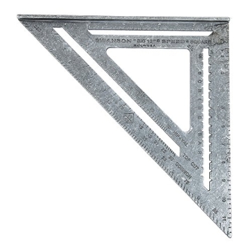 Swanson T0108 Big 12 Speed Square for Woodworking Enthusiasts
