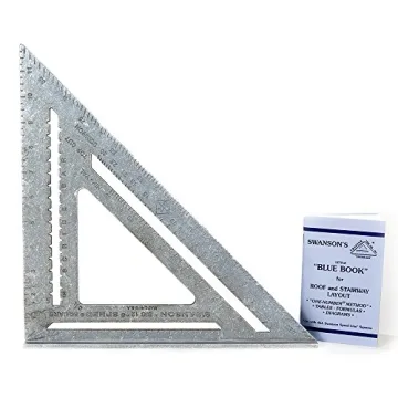 Swanson T0108 Big 12 Speed Square for Woodworking Enthusiasts