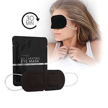 REPOSE Steam Eye Mask - Instant, Self-Heating Sleep Mask to Soothe Tired Eyes and Reduce Puffiness |...