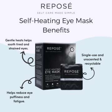 REPOSE Steam Eye Mask for Eye Strain and Relaxation