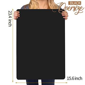 LEOBRO Silicone Mat, 23.4”x 15.6” Large Silicone Mats for Resin Crafts, Playdough Mat, Thick Sil...