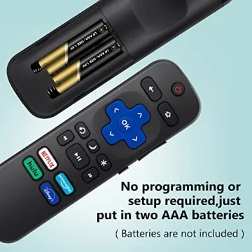Replacement Remote Control for Roku TVs - Pack of 2
