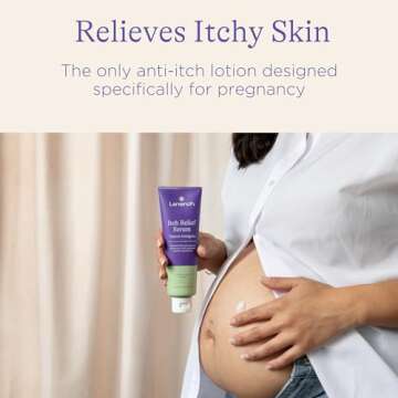 Lansinoh Anti-Itch Serum for Pregnant Moms - Itchy Skin Relief - 4.4 Ounces