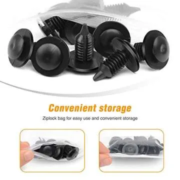 GOOACC Interior Door Panel Clips for Ford & Chrysler – Pack of 25