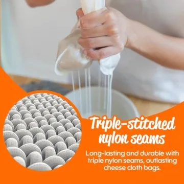 Bigger Better Nut Milk Bag for Homemade Milks & Yogurt