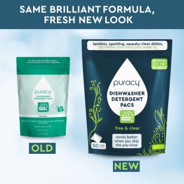 Puracy Dishwasher Pods - Natural & Eco-Friendly Clean