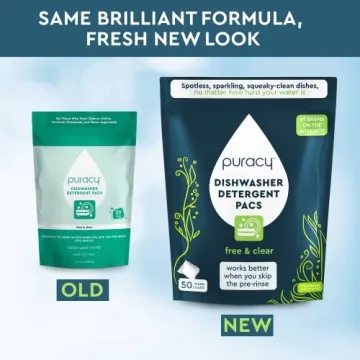 Puracy Dishwasher Pods - Natural & Eco-Friendly Clean