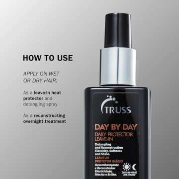 TRUSS Leave In Conditioner Spray - Lightweight Hair Detangler