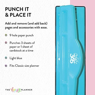 me & my BIG ideas Punch for Happy Planner Customization