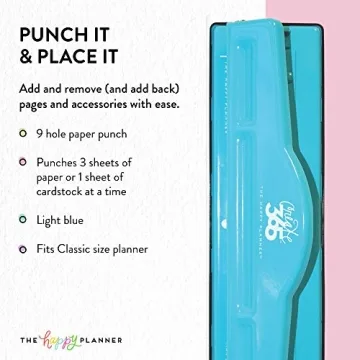 me & my BIG ideas Punch for Happy Planner Customization