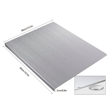 Extra Large Stainless Steel Chopping Board for Every Kitchen