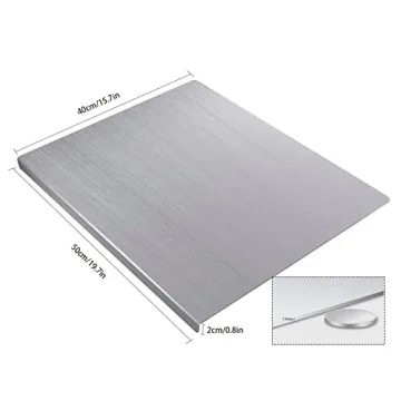 Extra Large Stainless Steel Chopping Board for Every Kitchen