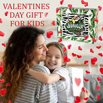 Bath Bombs for Kids with Surprise Inside, 12 Organic Bubble Bath Fizzies with Jungle Animal Toys. Mo...