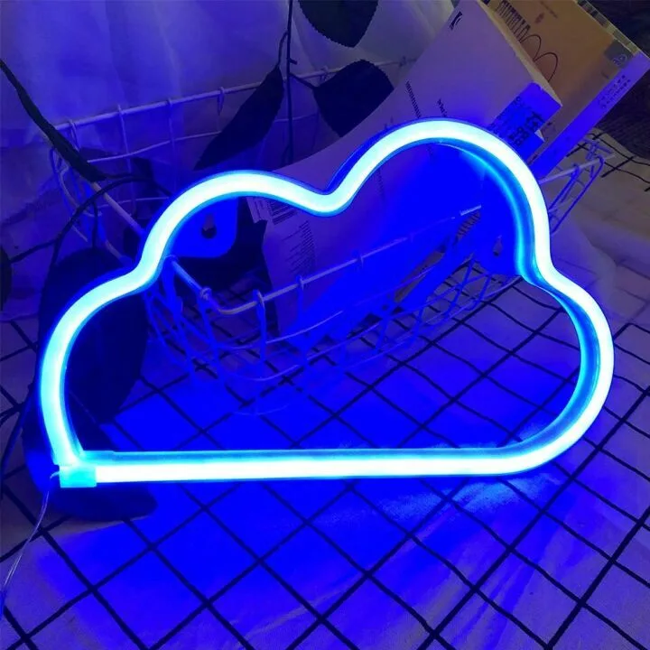 Cloud Neon Sign - USB or Battery Powered Home Decor