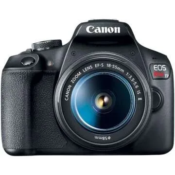 Canon EOS Rebel T7 DSLR Camera with Essential Accessories