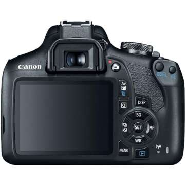 Canon EOS Rebel T7 DSLR Camera with Essential Accessories