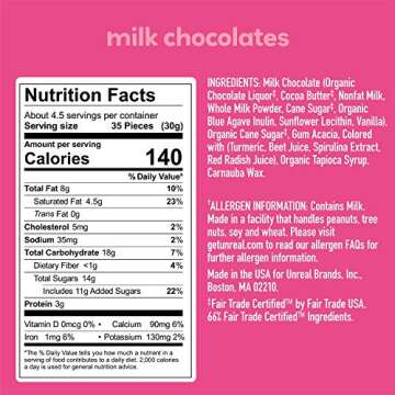 UNREAL Milk Chocolate Gems – Indulgent & Guilt-Free Treats