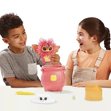 Magic Mixies Cauldron with Fire Plushie Surprise
