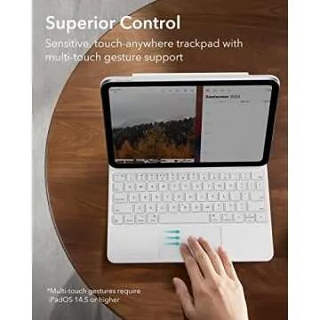 ESR iPad 10.9" Keyboard Case with Floating Stand