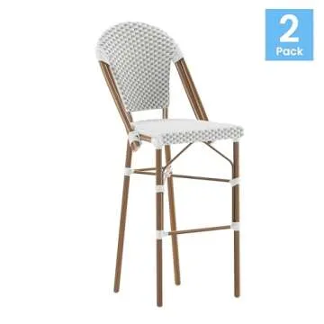 Buy Flash Furniture Lourdes Bistro Bar Stools Set of 2