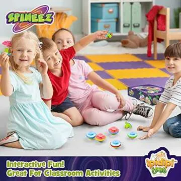 IPIDIPI TOYS Light Up Spinning Tops - Fun LED Toys for Kids