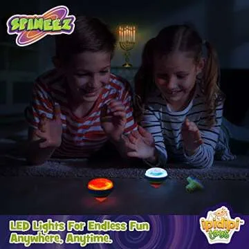 IPIDIPI TOYS Light Up Spinning Tops - Fun LED Toys for Kids