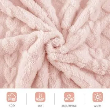 Aganear Cozy Soft Fleece Throw Blanket for All Occasions