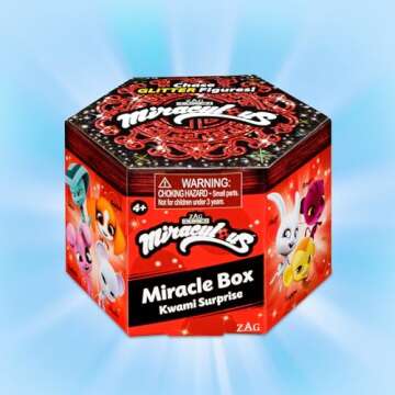 Zag Heroez Miraculous Miraculous 50500 Kwami Surprise Miracle Box Zag Heroez Blind Box - One of 6 - ...