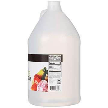 Amazon Brand - Happy Belly Distilled Vinegar, 128 fl oz (Pack of 1)