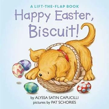 Happy Easter, Biscuit!: A Lift-the-Flap Book for Kids - Fun Easter & Springtime Adventure