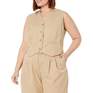 Women's Cropped Vest by Drop for Any Occasion