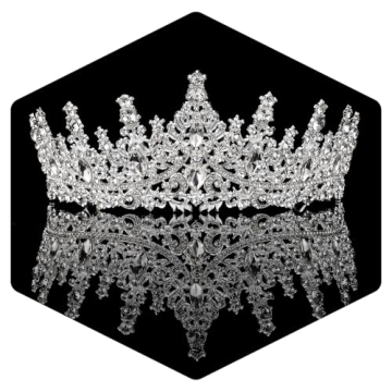 Tiara for Women, Crystal Queen Crowns, Rhinestone Princess Tiaras, Royal Hair Accessories Perfect fo...