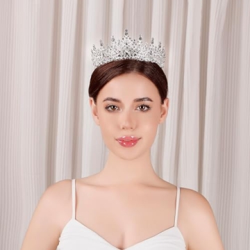 BEAYFILY Crystal Tiara - Perfect for Birthdays and Weddings