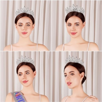 BEAYFILY Crystal Tiara - Perfect for Birthdays and Weddings