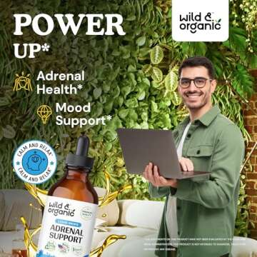 Natural Adrenal Support Drops for Positive Outlook