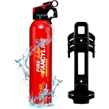 FancyLife Fire Extinguisher for Home Kitchen Car Vehicle, Non-Toxic Water-Based Fire Extinguishers f...