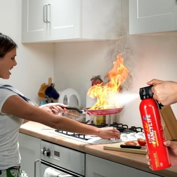 FancyLife Portable Fire Extinguisher for Home and Auto