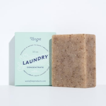 Tangie Laundry Soap Washing Detergent Bar - Perfect for Whole Family | Eco Friendly | Dissolve Each ...