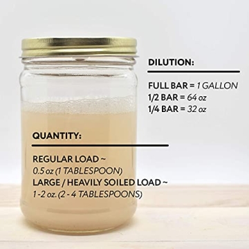 Tangie Eco-Friendly Laundry Soap - Produces 1 Gallon Detergent