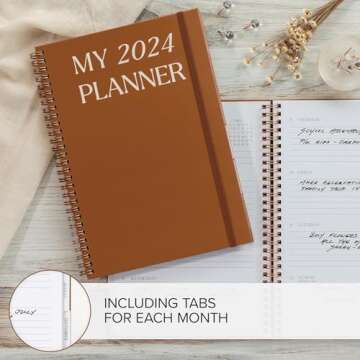 Beautiful 2024 Daily Planner for Easy Organization and Productivity