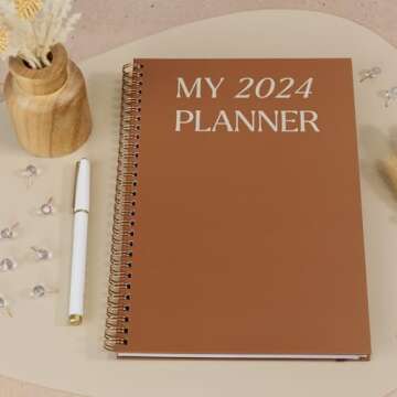 Beautiful 2024 Daily Planner for Easy Organization and Productivity