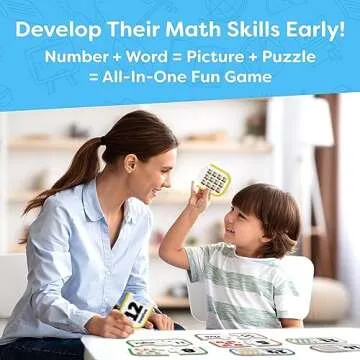 Number Puzzle Math Games - Educational Counting Toys for Kids