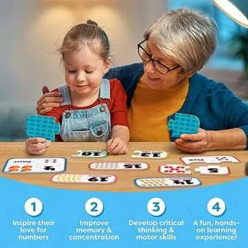 Number Puzzle Math Games - Educational Counting Toys for Kids