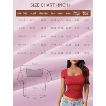Trendy Queen Stylish Women’s Square Neck Crop Top